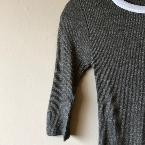 3/4 Sleeve Ringer Top - Picture 4 of 6